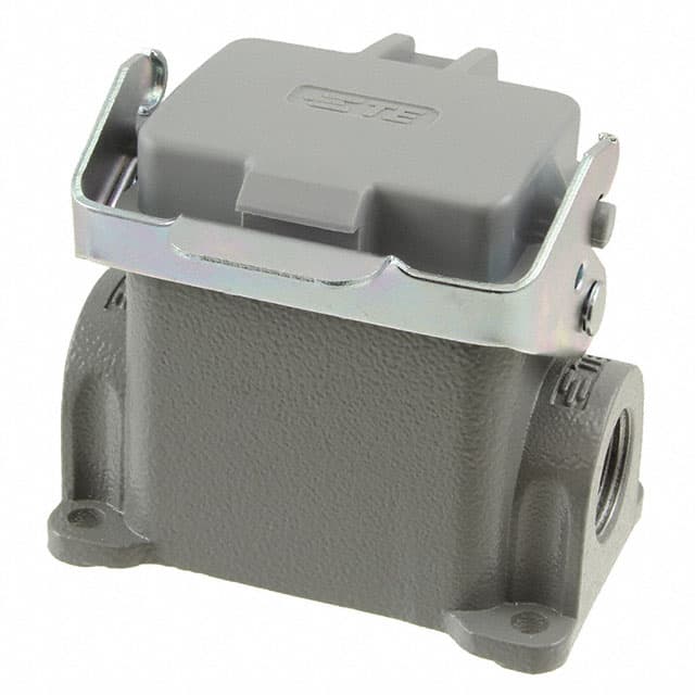 H6B-SDR-M20 TE Connectivity AMP Connectors  Carcasas de conectores de alta resistencia, bases y cubiertas